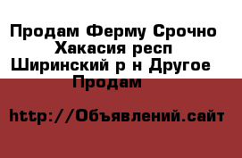 Продам Ферму Срочно - Хакасия респ., Ширинский р-н Другое » Продам   